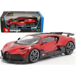 Bburago 1:18 Bbugatti Divo czerwony metalik - 2