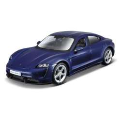 Bburago 1:24 Porsche Taycan Turbo S -granatowy (GXP-810814) - 1