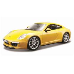 Bburago 1:24 Porsche 911 Carrera S  -żółty  (21065) (18-21065) - 1
