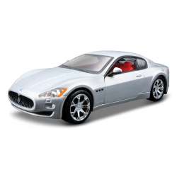 Bburago 1:24 Maserati Granturismo -srebrny  (22107) (GXP-814735) - 1