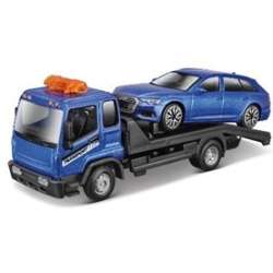 Bburago 1:43 Laweta z Audi A6 -niebieska (GXP-777301) - 1