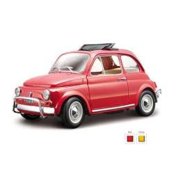 Bburago 1:24 Fiat 500L 1968  -czerwony (18-22099) - 1