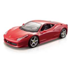 Bburago 1:24 Ferrari 458 Italia -czerwony - 3