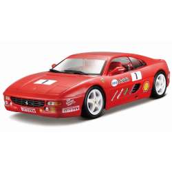 Bburago 1:24 Ferrari F355 Challenge -czerwony - 1