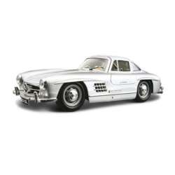 Bburago 1:24 Mercedes-Benz 300 SL 1954 -srebrny 22023 - 1