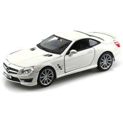 Bburago 1:24 Mercedes-Benz SL 65 AWG -biały metalik - 1