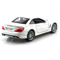 Bburago 1:24 Mercedes-Benz SL 65 AWG -biały metalik - 2