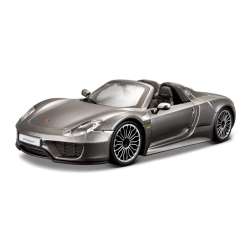 Bburago 1:24 Porsche 918 Spyder -grafitowe metaliczne - 1