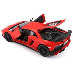 Bburago 1:24 Lamborghini Aventador LP 750-4 SV -czerwony - 3