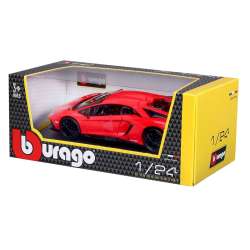 Bburago 1:24 Lamborghini Aventador LP 750-4 SV -czerwony - 4