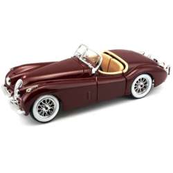 Bburago 1:24 Jaguar XK 120 Roadster -bordowy - 1