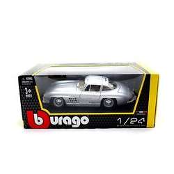 Bburago 1:24 Mercedes-Benz 300 SL 1954 -srebrny - 2