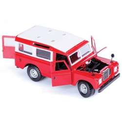 Bburago 1:24 Land Rover -czerwony - 2