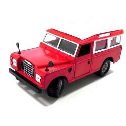 Bburago 1:24 Land Rover -czerwony - 3