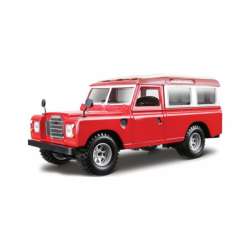 Bburago 1:24 Land Rover -czerwony - 1
