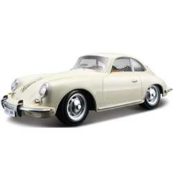 Bburago 1:24 Porsche 356B coupe -kremowy matowy - 1