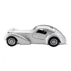 Bburago 1:24 Bugatti Atlantic 1936 -srebrny - 4