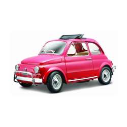 Bburago 1:24 Fiat 500L 1968  -czerwony - 1