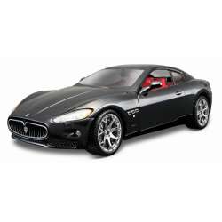 Bburago 1:24 Maserati Granturismo -srebrny /Bijoux colle - 2