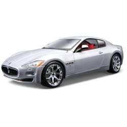 Bburago 1:24 Maserati Granturismo -srebrny /Bijoux colle - 1