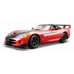 Bburago 1:24 Dodge Viper SRT 10 ACR -czarno-pomarańczowy - 1