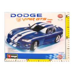 BBURAGO 1:24 DODGE VIPER GTS COUPE - KIT DO SKłADANIA (GXP-500629) - 2