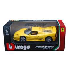 Bburago 1:24 Ferrari F50  -żółty - 2