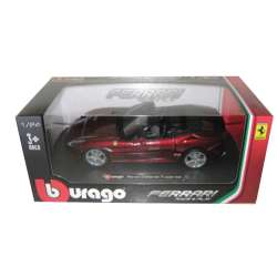 Bburago 1:24 Ferrari California T  -bordowy metalik - 5