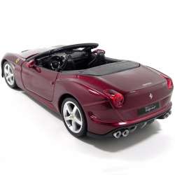 Bburago 1:24 Ferrari California T  -bordowy metalik - 3