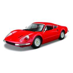 Bburago 1:24 Ferrari Dino 246 GT  -czerwone - 1
