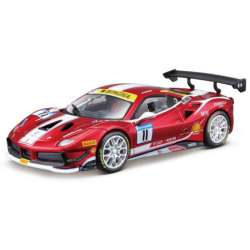 Bburago 1:24 Ferrari 488 Challenge -bordowy - 1