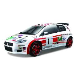 Bburago 1:24 Race Abarth Fiat Grande Punto - biay - 1