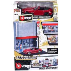 Bburago City 1:43 Car Dealer + Mercedes Benz SLS AMG Roa - 6