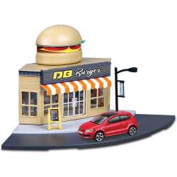 Bburago City 1:43 Fast Food + VW Polo GTI MARK 5 - 7