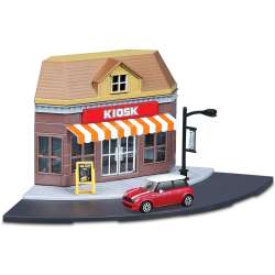 Bburago City 1:43 Kiosk Store + Mini Cooper S - 2