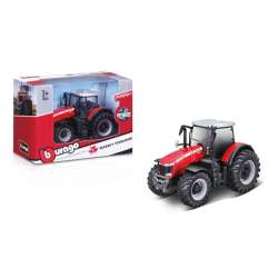 Bburago Traktor Massey Ferguson 8740S 10cm czerwony - 1