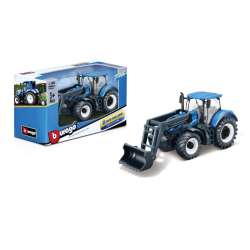 Bburago Traktor 1:50 New Holland z przdnią ładowarką - 1