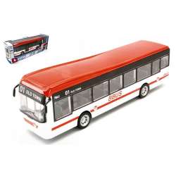 Bburago 1:50 City Bus biały (otwierane drzwi) - 1