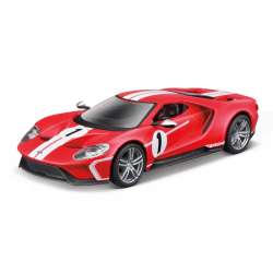 Bburago 1:32 2018 Ford GT -czerwony,plexi Heritage Editi - 1