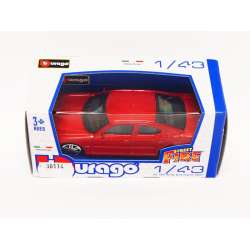 Bburago 30114 Dodge Charger R/T 1:43 - czerwony metalik - 2