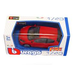 Bburago 30141 Peugeot 207 1:43 - czerwony - 2