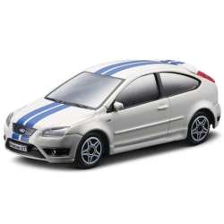 Bburago 30159 Ford Focus ST 1:43 - biały z niebieskimi pasami - 1