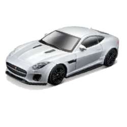 Bburago 30383 Jaguar F-type 1:43 - srebrny - 1