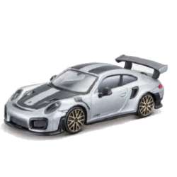 Bburago 30388 Porsche 911 GT2 RS 1:43 - srebrny - 1