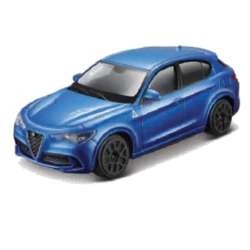 Bburago 30389 Alfa Romeo Stelvio 1:43 - niebieski - 1