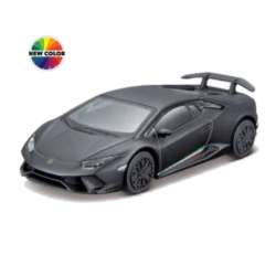 Bburago 30397 Lamborghini Huracan Performante-czarny mat - 1