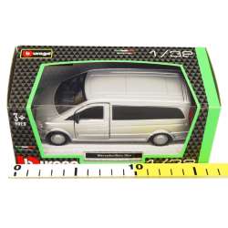 Bburago 1:32 Mercedes-Benz Vito -srebrny - 2