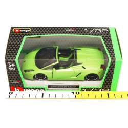 Bburago 1:32 Lamborghini Gallardo Spyder -zielony - 3