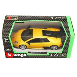 Bburago 1:32 Lamborghini Murcielago LP 670-4 SV -żółty - 2