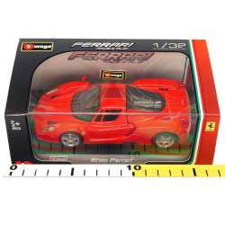 Bburago 1:32 Enzo Ferrari -czerwony,  pudełko plexi - 2